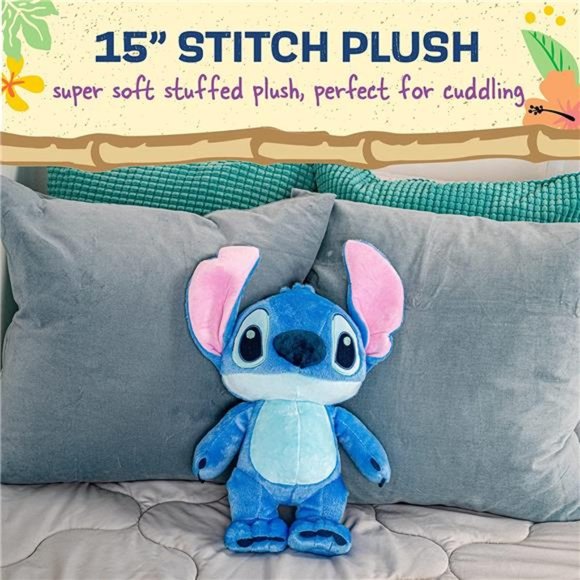 Stitch Soft Huggable Baby Stitch Stuffed Animal Cute Plush Toy - Picture 3 of 6